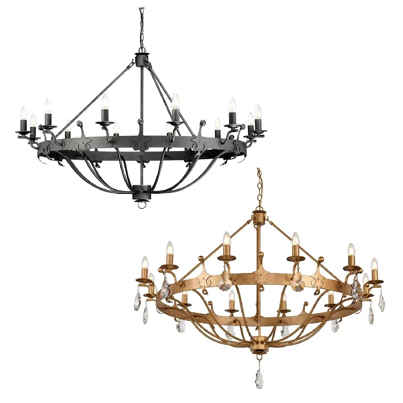 Chandeliers with Metal Frames in Gold FinishChandeliers with Metal Frames in Gold FinishWindsor 12Lt Chandelier E14 in Gold Patina or Graphite Chandeliers with Metal Frames in Gold FinishChandeliers with Metal Frames in Gold FinishWindsor 12Lt Chandelier E14 in Gold Patina or Graphite