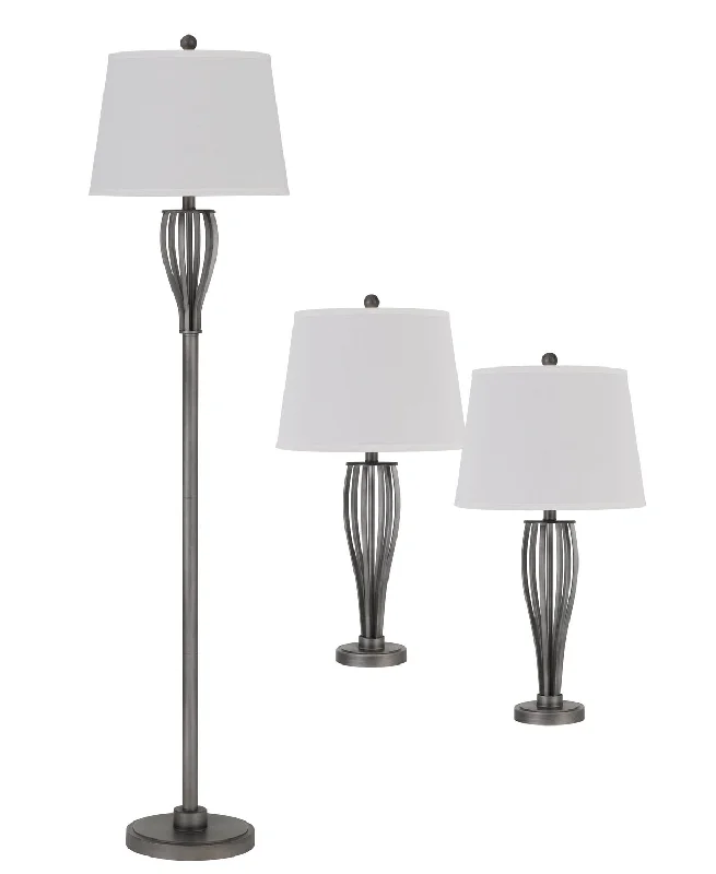 Industrial Style Floor Lamp with Exposed Bulbs for Loft ApartmentsIndustrial Style Floor Lamp with Exposed Bulbs for Loft ApartmentsCal Lighting BO-2961-3 3 Pc Package Table And Floor Lamp Lamp Pewter, Nickel, Silver Industrial Style Floor Lamp with Exposed Bulbs for Loft ApartmentsIndustrial Style Floor Lamp with Exposed Bulbs for Loft ApartmentsCal Lighting BO-2961-3 3 Pc Package Table And Floor Lamp Lamp Pewter, Nickel, Silver