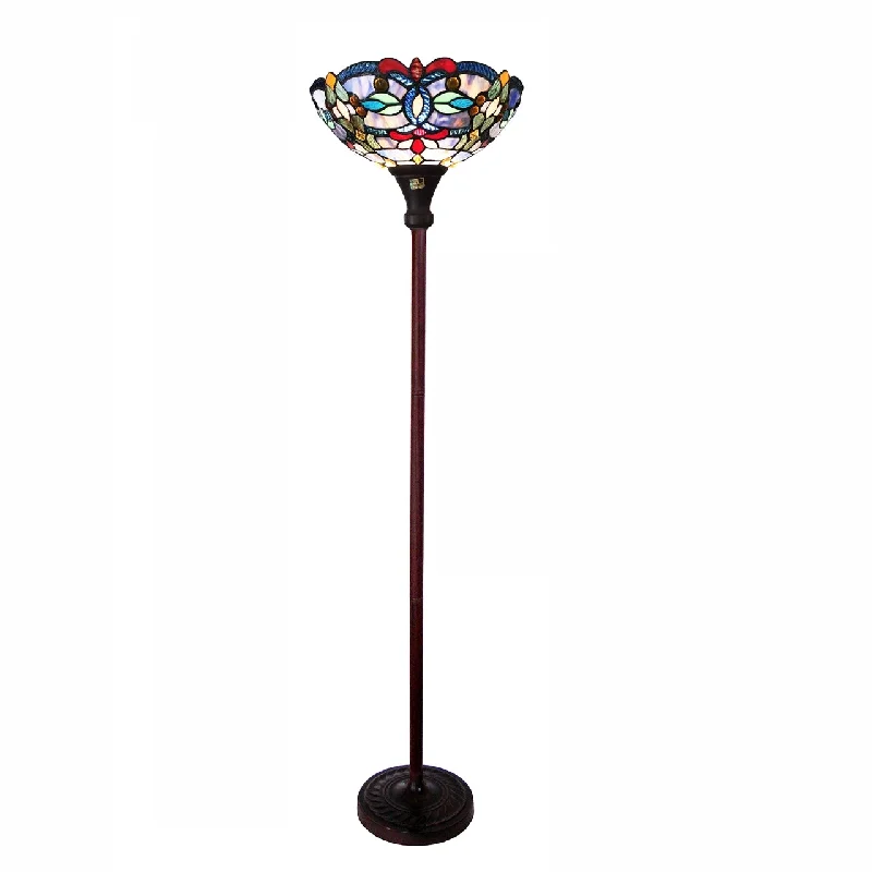 Smart Floor Lamp with Voice Control and Bluetooth ConnectivitySmart Floor Lamp with Voice Control and Bluetooth ConnectivityChloe Lighting CH1T153BV14-TF1 Vivian Tiffany-Style Victorian Stained Glass Torchiere Floor Lamp 69`` Height Smart Floor Lamp with Voice Control and Bluetooth ConnectivitySmart Floor Lamp with Voice Control and Bluetooth ConnectivityChloe Lighting CH1T153BV14-TF1 Vivian Tiffany-Style Victorian Stained Glass Torchiere Floor Lamp 69`` Height