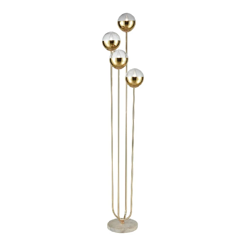 Dimmable Floor Lamp for Adjustable Lighting AmbianceDimmable Floor Lamp for Adjustable Lighting AmbianceElk Lighting D3377 Modern Haute Floreal Lamp Gold Dimmable Floor Lamp for Adjustable Lighting AmbianceDimmable Floor Lamp for Adjustable Lighting AmbianceElk Lighting D3377 Modern Haute Floreal Lamp Gold