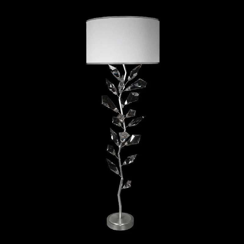 Adjustable Height Floor Lamp for Versatile Lighting NeedsAdjustable Height Floor Lamp for Versatile Lighting NeedsFine Art Lighting 909220-1ST Foret Three Light Floor Lamp Lamp Pewter, Nickel, Silver