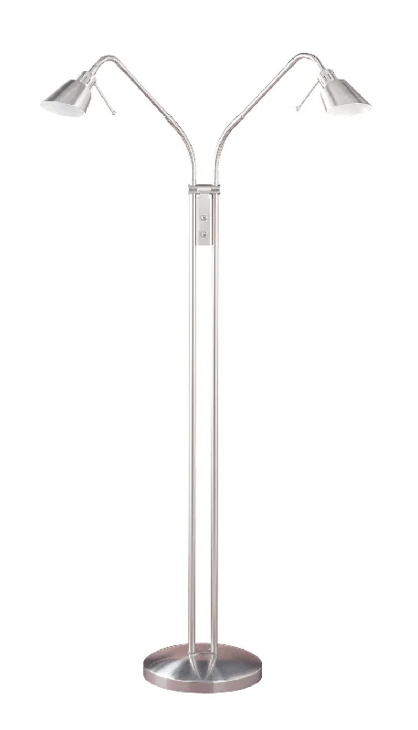 Glass Floor Lamp with Frosted Shades for Soft Diffused LightGlass Floor Lamp with Frosted Shades for Soft Diffused LightKendal Lighting FL4048-2-SN Oslo Twins Two Light Floor Lamp Lamp Pewter, Nickel, Silver Glass Floor Lamp with Frosted Shades for Soft Diffused LightGlass Floor Lamp with Frosted Shades for Soft Diffused LightKendal Lighting FL4048-2-SN Oslo Twins Two Light Floor Lamp Lamp Pewter, Nickel, Silver