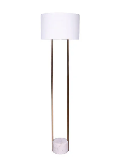 Glass Floor Lamp with Frosted Shades for Soft Diffused LightGlass Floor Lamp with Frosted Shades for Soft Diffused LightLuce Lumen Lighting LL1778  One Light Floor Lamp Lamp Gold, Champ, Gld Leaf