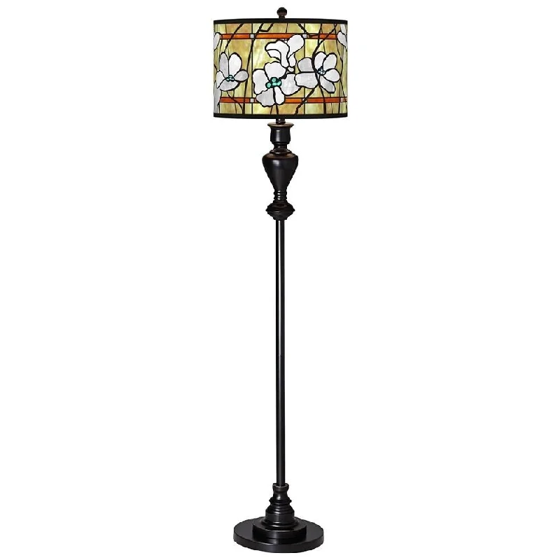 Way Switch Floor Lamp for Multiple Light Intensity Levels Way Switch Floor Lamp for Multiple Light Intensity LevelsMagnolia Mosaic Black Bronze Floor Lamp - 13" x 58" Way Switch Floor Lamp for Multiple Light Intensity Levels Way Switch Floor Lamp for Multiple Light Intensity LevelsMagnolia Mosaic Black Bronze Floor Lamp - 13" x 58"