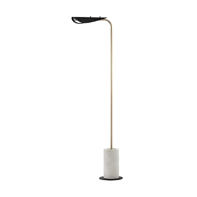 Way Switch Floor Lamp for Multiple Light Intensity Levels Way Switch Floor Lamp for Multiple Light Intensity LevelsMitzi by Hudson Valley Layla LED Aged Brass Floor Lamp with Black Accents Way Switch Floor Lamp for Multiple Light Intensity Levels Way Switch Floor Lamp for Multiple Light Intensity LevelsMitzi by Hudson Valley Layla LED Aged Brass Floor Lamp with Black Accents