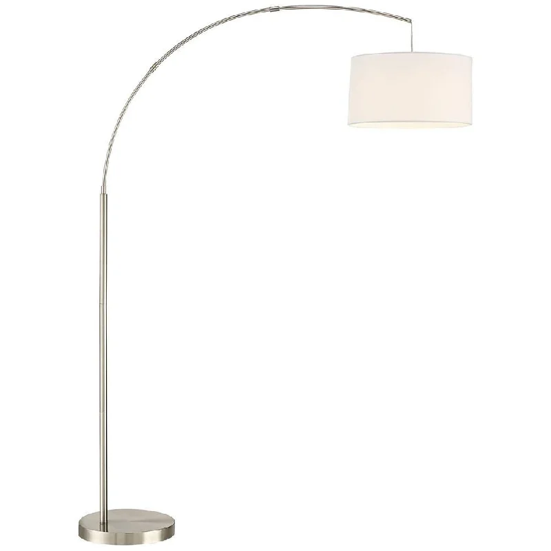Bohemian Inspired Floor Lamp for Eclectic Home DecorBohemian Inspired Floor Lamp for Eclectic Home DecorModern Arc Floor Lamp 72" Tall Brushed Nickel White Shade - 52" x 72" Bohemian Inspired Floor Lamp for Eclectic Home DecorBohemian Inspired Floor Lamp for Eclectic Home DecorModern Arc Floor Lamp 72" Tall Brushed Nickel White Shade - 52" x 72"
