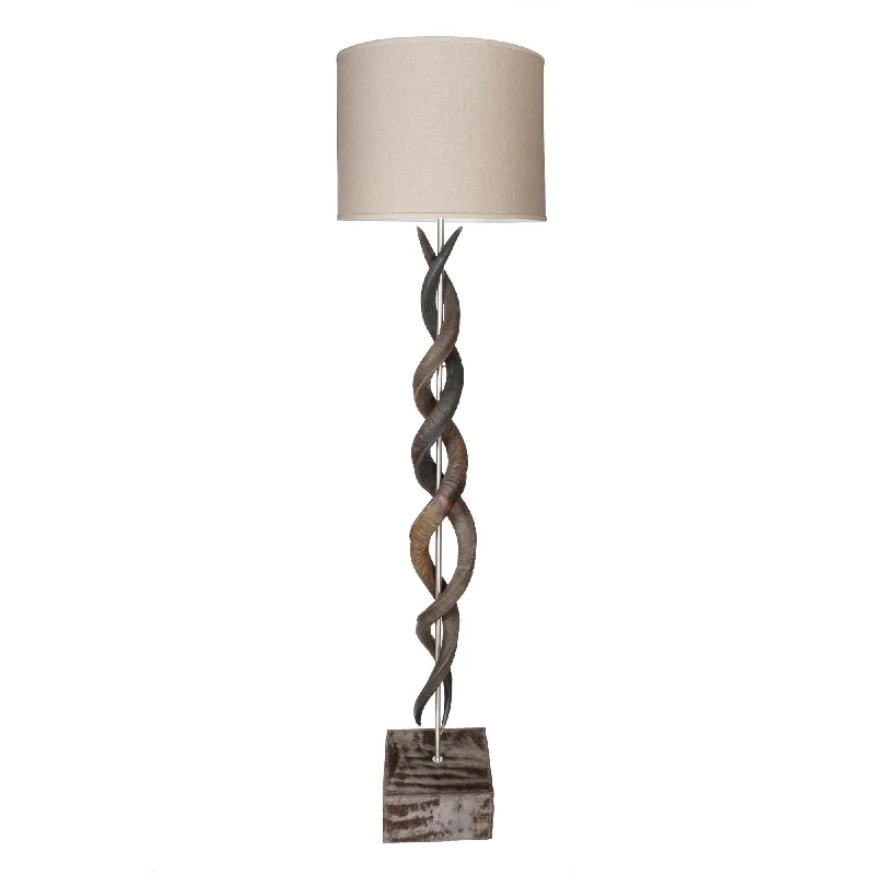 Wood Floor Lamp with Natural Grain for a Warm and Organic FeelWood Floor Lamp with Natural Grain for a Warm and Organic FeelNatural Kudu Horn Double Twist Floor Lamp Wood Floor Lamp with Natural Grain for a Warm and Organic FeelWood Floor Lamp with Natural Grain for a Warm and Organic FeelNatural Kudu Horn Double Twist Floor Lamp