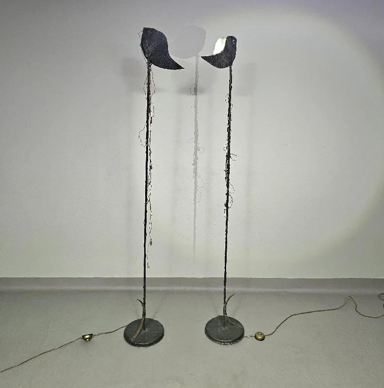 Dimmable Floor Lamp for Adjustable Lighting AmbianceDimmable Floor Lamp for Adjustable Lighting AmbianceRare floor lamps with little Stones in copper wire / labeled SAP Dimmable Floor Lamp for Adjustable Lighting AmbianceDimmable Floor Lamp for Adjustable Lighting AmbianceRare floor lamps with little Stones in copper wire / labeled SAP