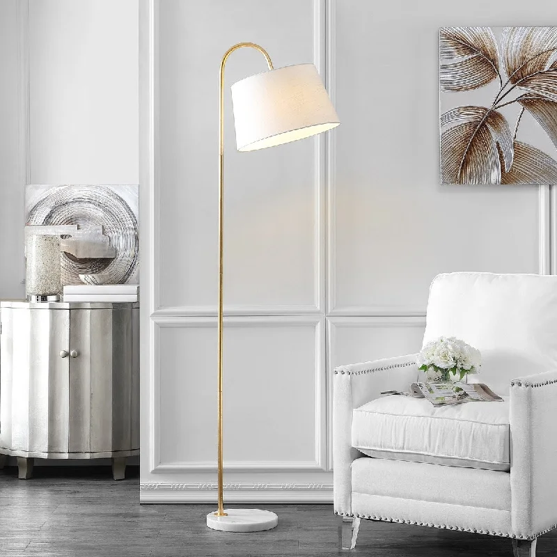 Bohemian Inspired Floor Lamp for Eclectic Home DecorBohemian Inspired Floor Lamp for Eclectic Home DecorSAFAVIEH Lighting Afton 69-inch Curved Arc Floor Lamp - 20" x 15" x 68.5" - Gold/White - 20Wx15Dx69H Bohemian Inspired Floor Lamp for Eclectic Home DecorBohemian Inspired Floor Lamp for Eclectic Home DecorSAFAVIEH Lighting Afton 69-inch Curved Arc Floor Lamp - 20" x 15" x 68.5" - Gold/White - 20Wx15Dx69H