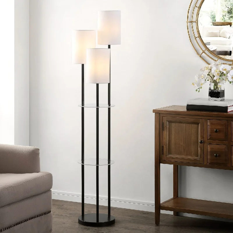 Marble Base Floor Lamp for a Touch of LuxuryMarble Base Floor Lamp for a Touch of LuxurySAFAVIEH Lighting Alease 63-inch 2-Shelf 3-Light Led Floor Lamp - 14" W x 14" L x 62.5" H - Black - 14Wx14Dx63H Marble Base Floor Lamp for a Touch of LuxuryMarble Base Floor Lamp for a Touch of LuxurySAFAVIEH Lighting Alease 63-inch 2-Shelf 3-Light Led Floor Lamp - 14" W x 14" L x 62.5" H - Black - 14Wx14Dx63H