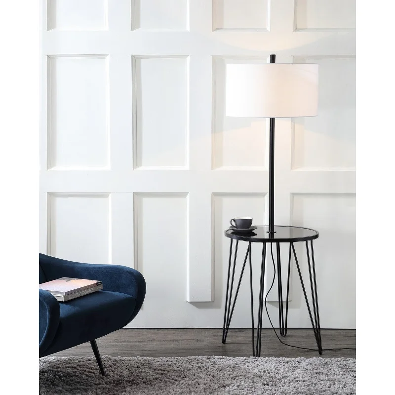 Way Switch Floor Lamp for Multiple Light Intensity Levels Way Switch Floor Lamp for Multiple Light Intensity LevelsSAFAVIEH Lighting Annamae 58-inch Side Table Floor Lamp - 19" x 19" x 58" - Black - 19Wx19Dx58H Way Switch Floor Lamp for Multiple Light Intensity Levels Way Switch Floor Lamp for Multiple Light Intensity LevelsSAFAVIEH Lighting Annamae 58-inch Side Table Floor Lamp - 19" x 19" x 58" - Black - 19Wx19Dx58H