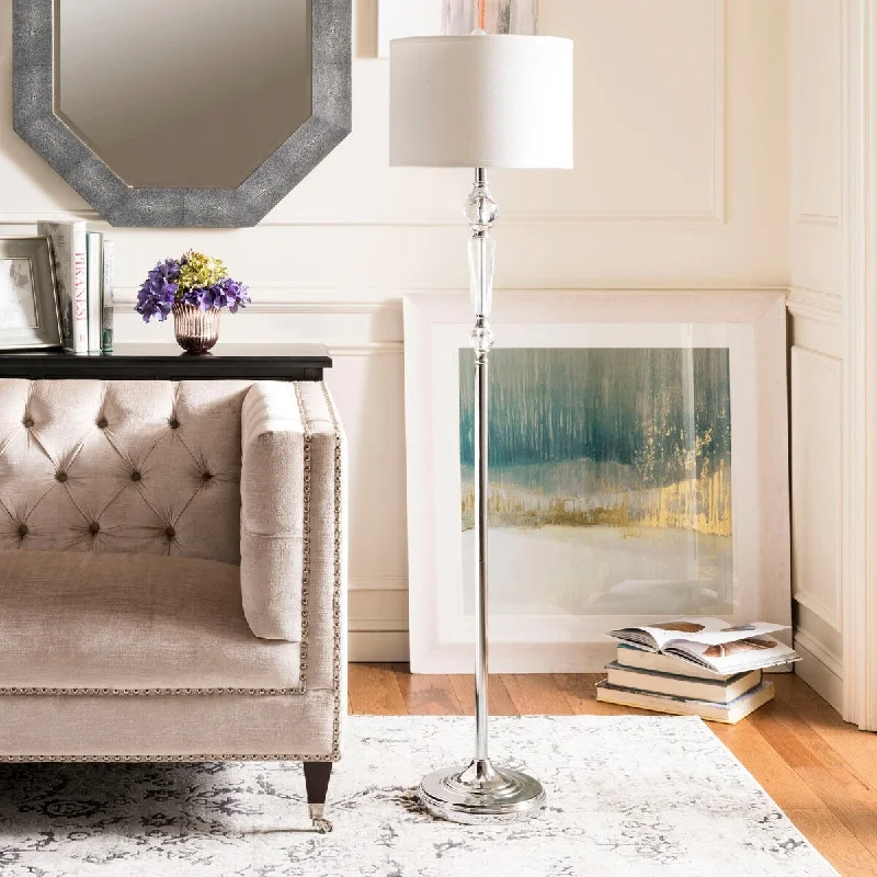 Victorian Style Floor Lamp for Traditional and Elegant InteriorsVictorian Style Floor Lamp for Traditional and Elegant InteriorsSAFAVIEH Lighting Chantel 60-inch Crystal Floor Lamp - 14"x14"x60" - Clear/Chrome - 14Wx14Dx60H Victorian Style Floor Lamp for Traditional and Elegant InteriorsVictorian Style Floor Lamp for Traditional and Elegant InteriorsSAFAVIEH Lighting Chantel 60-inch Crystal Floor Lamp - 14"x14"x60" - Clear/Chrome - 14Wx14Dx60H
