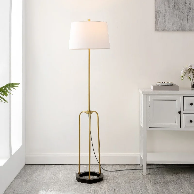 Smart Floor Lamp with Voice Control and Bluetooth ConnectivitySmart Floor Lamp with Voice Control and Bluetooth ConnectivitySAFAVIEH Lighting Felice 62-inch Floor Lamp - 16 In. W x 16 In. D x 62 In. H - Brass/Black - 16Wx16Dx62H Smart Floor Lamp with Voice Control and Bluetooth ConnectivitySmart Floor Lamp with Voice Control and Bluetooth ConnectivitySAFAVIEH Lighting Felice 62-inch Floor Lamp - 16 In. W x 16 In. D x 62 In. H - Brass/Black - 16Wx16Dx62H