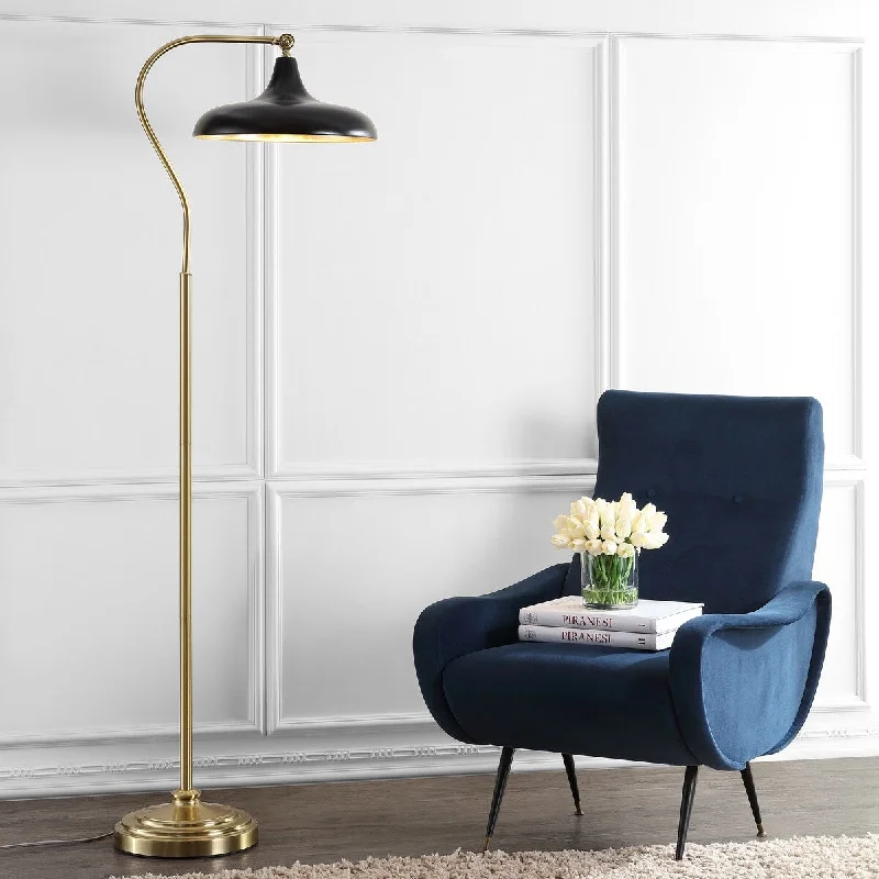 Smart Floor Lamp with Voice Control and Bluetooth ConnectivitySmart Floor Lamp with Voice Control and Bluetooth ConnectivitySAFAVIEH Lighting Madlen 68-inch Black Floor Lamp - 21" x 15.8" x 68" - Brass/Gold - 21Wx16Dx68H Smart Floor Lamp with Voice Control and Bluetooth ConnectivitySmart Floor Lamp with Voice Control and Bluetooth ConnectivitySAFAVIEH Lighting Madlen 68-inch Black Floor Lamp - 21" x 15.8" x 68" - Brass/Gold - 21Wx16Dx68H