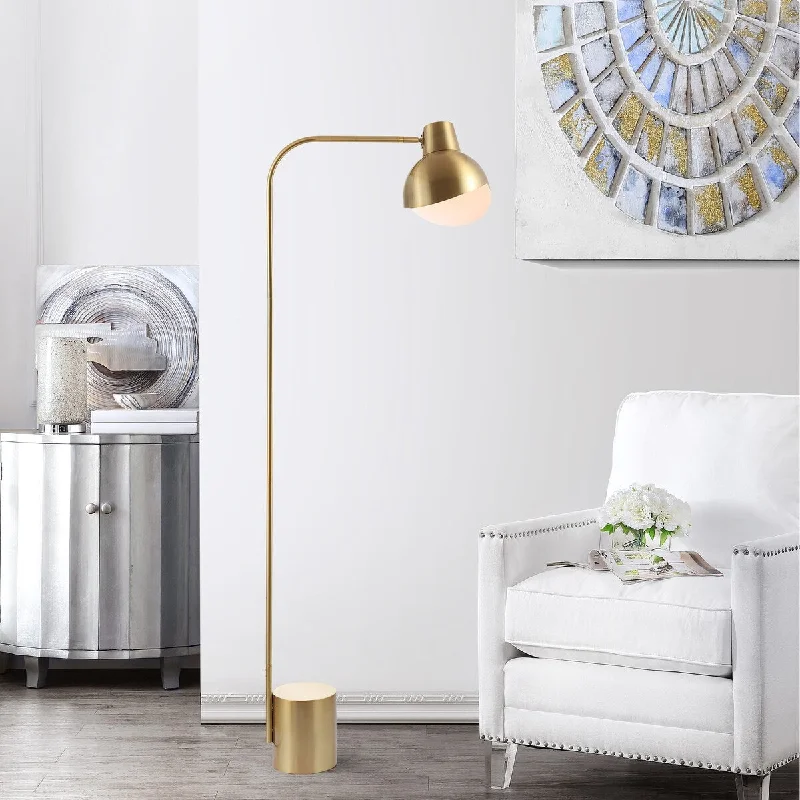 Marble Base Floor Lamp for a Touch of LuxuryMarble Base Floor Lamp for a Touch of LuxurySAFAVIEH Lighting Nette 58-inch Gold Led Floor Lamp - 20.5" x 8" x 57.5" - Brass Gold - 21Wx8Dx58H Marble Base Floor Lamp for a Touch of LuxuryMarble Base Floor Lamp for a Touch of LuxurySAFAVIEH Lighting Nette 58-inch Gold Led Floor Lamp - 20.5" x 8" x 57.5" - Brass Gold - 21Wx8Dx58H
