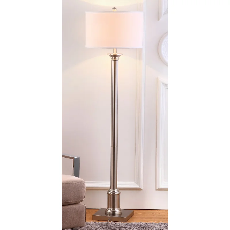 Smart Floor Lamp with Voice Control and Bluetooth ConnectivitySmart Floor Lamp with Voice Control and Bluetooth ConnectivitySAFAVIEH Lighting Shantel 60-inch Nickel Floor Lamp - 16Wx16Dx60H Smart Floor Lamp with Voice Control and Bluetooth ConnectivitySmart Floor Lamp with Voice Control and Bluetooth ConnectivitySAFAVIEH Lighting Shantel 60-inch Nickel Floor Lamp - 16Wx16Dx60H