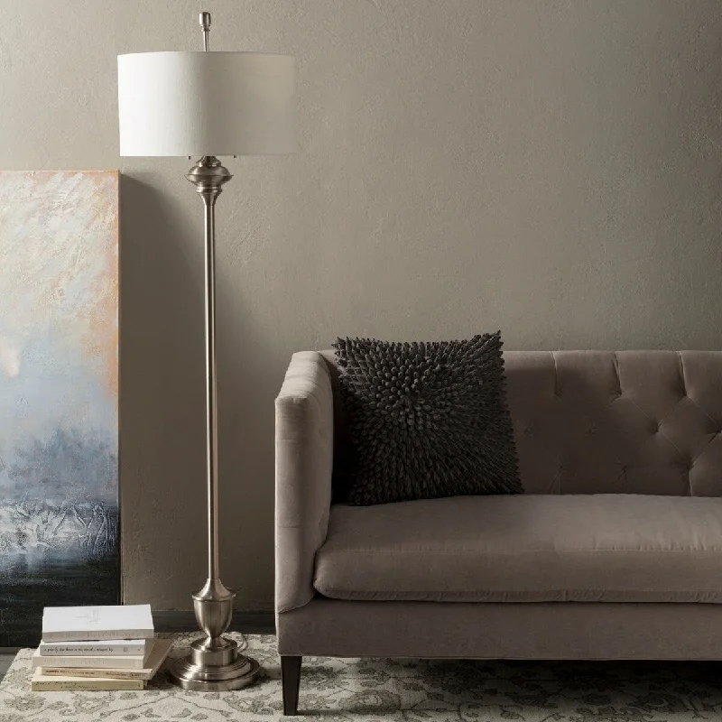 Adjustable Height Floor Lamp for Versatile Lighting NeedsAdjustable Height Floor Lamp for Versatile Lighting NeedsTraditional Liam Floor Lamp with Brushed Nickel Finish Steel Base Adjustable Height Floor Lamp for Versatile Lighting NeedsAdjustable Height Floor Lamp for Versatile Lighting NeedsTraditional Liam Floor Lamp with Brushed Nickel Finish Steel Base