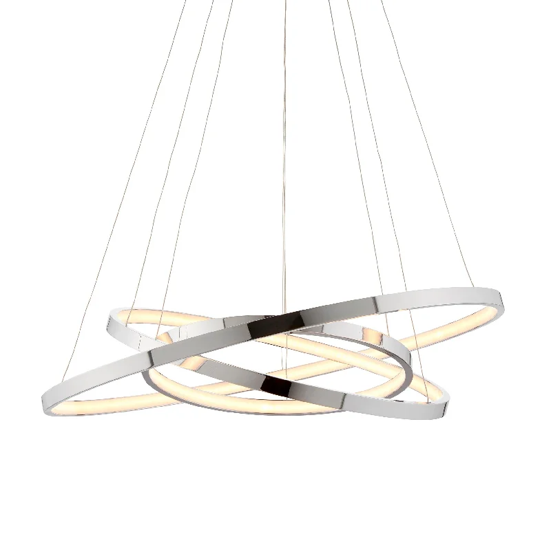 Japanese - Inspired Ceiling Lights with Shoji - Screen - like DiffusersJapanese - Inspired Ceiling Lights with Shoji - Screen - like DiffusersKline 3 ring pendant