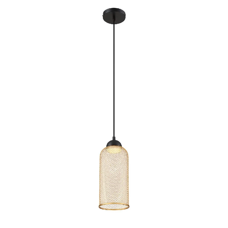 Industrial Style Ceiling Lights with Exposed Bulbs and Metal CagesIndustrial Style Ceiling Lights with Exposed Bulbs and Metal CagesKenmore LED Pendant