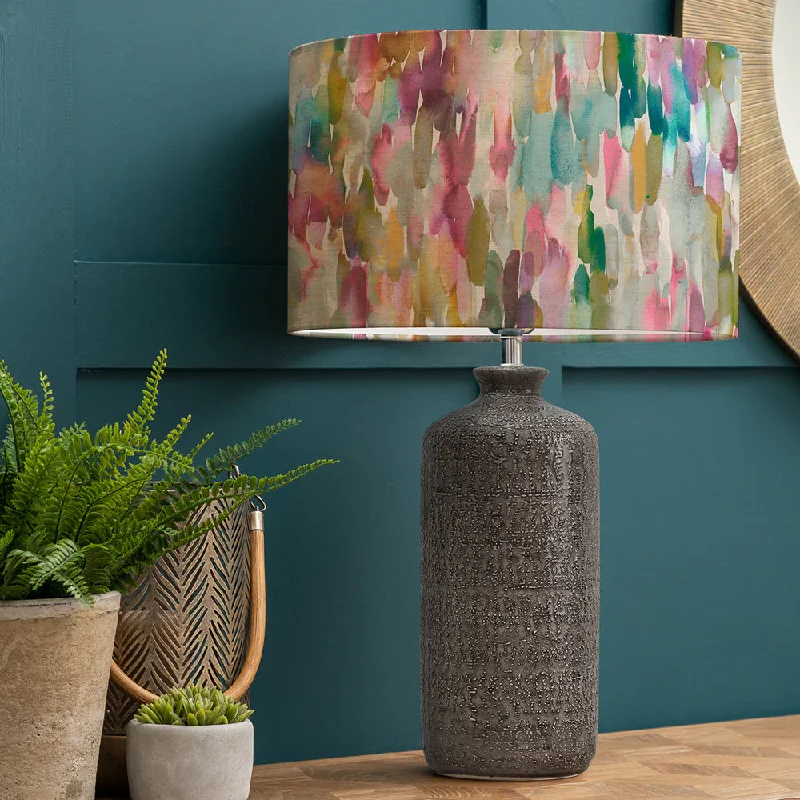 victorian style table lamps with ornate details for traditional homesvictorian style table lamps with ornate details for traditional homesAzima Eva & Inopia Complete Table Lamp Grey/Lotus