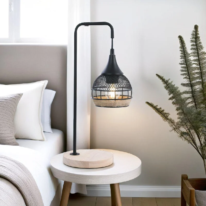 metal table lamps with a matte black finish for a sleek appearancemetal table lamps with a matte black finish for a sleek appearanceElla Artistic Fusion, Metal and Hemp Rope Table Lamp - Black, 420mm High, PL0126 metal table lamps with a matte black finish for a sleek appearancemetal table lamps with a matte black finish for a sleek appearanceElla Artistic Fusion, Metal and Hemp Rope Table Lamp - Black, 420mm High, PL0126