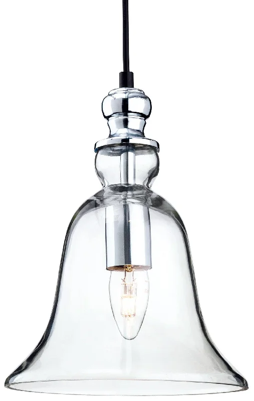 Japanese - Inspired Ceiling Lights with Shoji - Screen - like DiffusersJapanese - Inspired Ceiling Lights with Shoji - Screen - like DiffusersOmar Pendant Chrome with Clear Glass