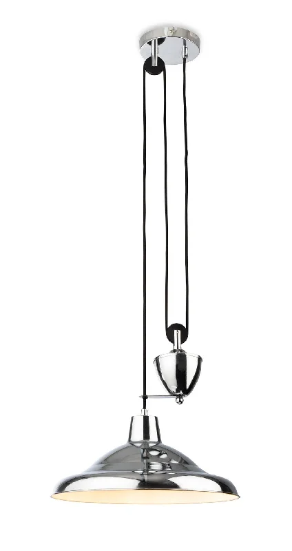 Retro Ceiling Lights Inspired by the 1950s and 1960s DesignRetro Ceiling Lights Inspired by the 1950s and 1960s DesignSuffolk Rise & Fall Pendant Chrome Retro Ceiling Lights Inspired by the 1950s and 1960s DesignRetro Ceiling Lights Inspired by the 1950s and 1960s DesignSuffolk Rise & Fall Pendant Chrome