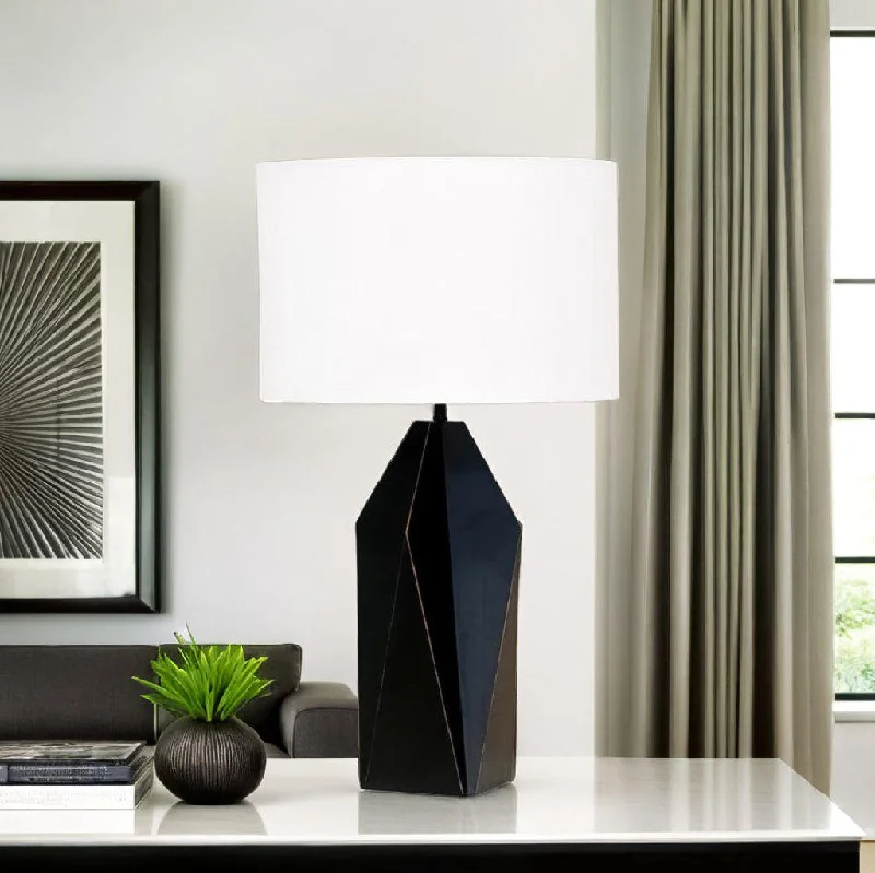 marble table lamps with a luxurious veined pattern for high end decormarble table lamps with a luxurious veined pattern for high end decorNagano Table Lamp Brass, Black 12425, 12426