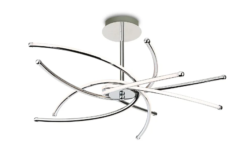 Mid - Century Modern Ceiling Lights with Simple, Sleek LinesMid - Century Modern Ceiling Lights with Simple, Sleek LinesCaprice LED Semi Flush Fitting Chrome Mid - Century Modern Ceiling Lights with Simple, Sleek LinesMid - Century Modern Ceiling Lights with Simple, Sleek LinesCaprice LED Semi Flush Fitting Chrome