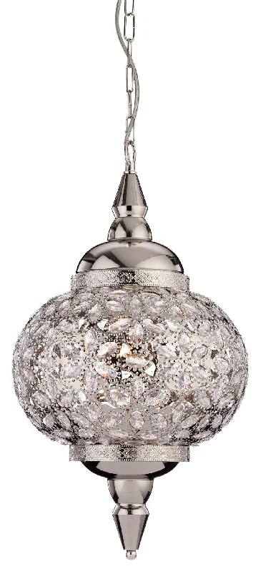 Indian - Themed Ceiling Lights with Intricate Filigree and Mirror WorkIndian - Themed Ceiling Lights with Intricate Filigree and Mirror WorkTaj Pendant Chrome with Clear Acrylic Indian - Themed Ceiling Lights with Intricate Filigree and Mirror WorkIndian - Themed Ceiling Lights with Intricate Filigree and Mirror WorkTaj Pendant Chrome with Clear Acrylic