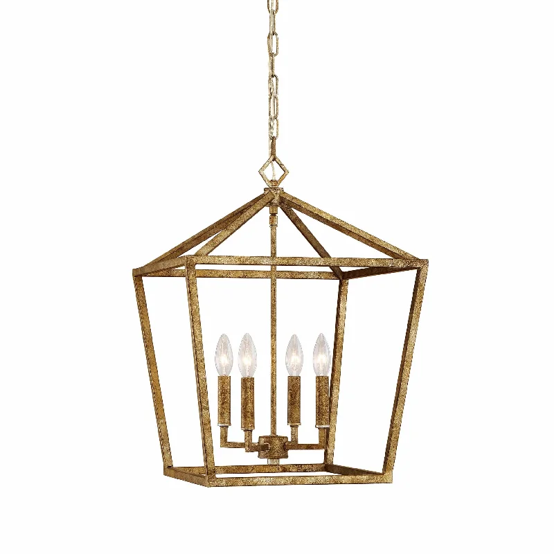 Crystal Ceiling Lights with High - Quality Swarovski CrystalsCrystal Ceiling Lights with High - Quality Swarovski CrystalsPendant Fixture - Vintage Gold - 16in. Diameter - E12 Candelabra Base