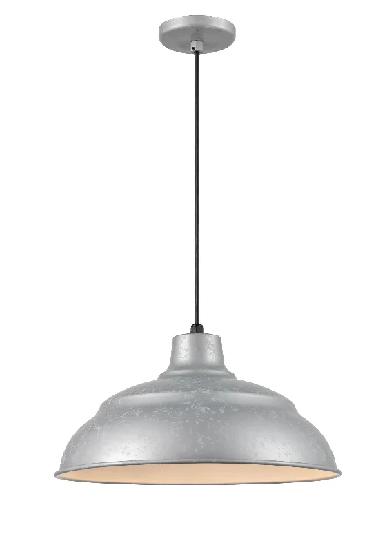 Victorian - Inspired Ceiling Lights with Ornate Crystal ChandeliersVictorian - Inspired Ceiling Lights with Ornate Crystal ChandeliersR Series Integrated Warehouse Pendant - Painted Galvanized - 17in. Diameter - 11W Victorian - Inspired Ceiling Lights with Ornate Crystal ChandeliersVictorian - Inspired Ceiling Lights with Ornate Crystal ChandeliersR Series Integrated Warehouse Pendant - Painted Galvanized - 17in. Diameter - 11W
