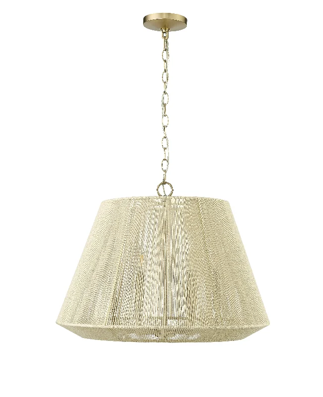 Mediterranean - Style Ceiling Lights with Terra - Cotta and Ceramic DetailsMediterranean - Style Ceiling Lights with Terra - Cotta and Ceramic DetailsSterling Pendant - Modern Gold - Cotton Twine Shade - 24.3in. Diameter - E12 Candelabra Base Mediterranean - Style Ceiling Lights with Terra - Cotta and Ceramic DetailsMediterranean - Style Ceiling Lights with Terra - Cotta and Ceramic DetailsSterling Pendant - Modern Gold - Cotton Twine Shade - 24.3in. Diameter - E12 Candelabra Base