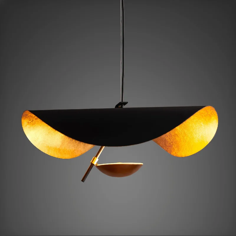 African - Inspired Ceiling Lights with Tribal Patterns and Natural MaterialsAfrican - Inspired Ceiling Lights with Tribal Patterns and Natural MaterialsTHE MIDNIGHT SUN PENDAANT LIGHT