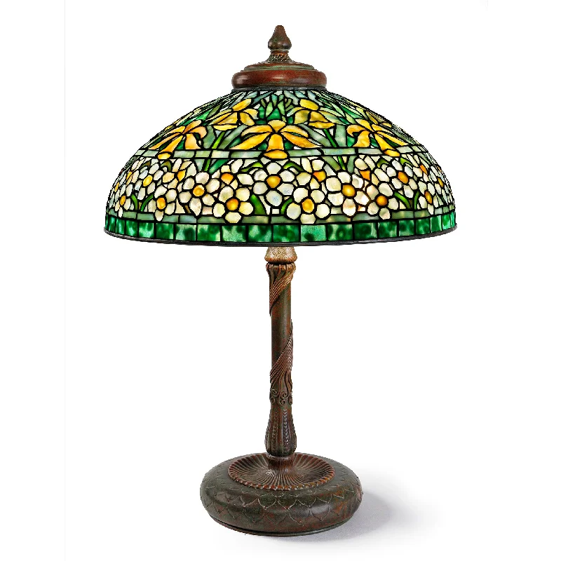 victorian style table lamps with ornate details for traditional homesvictorian style table lamps with ornate details for traditional homesTiffany Studios New York "Jonquil Daffodil" Table Lamp