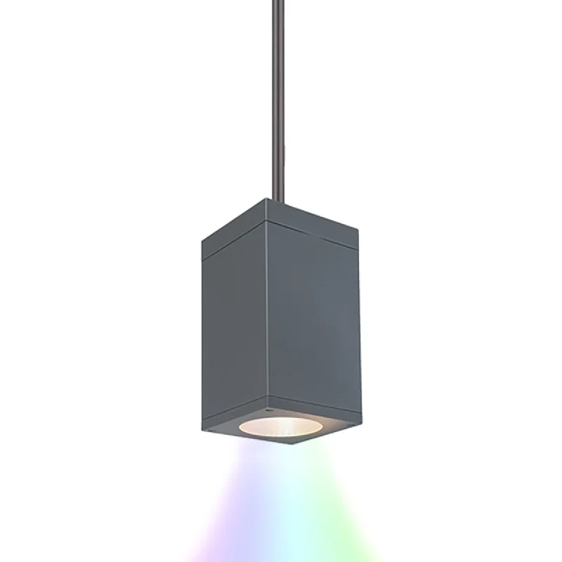 Retro Ceiling Lights Inspired by the 1950s and 1960s DesignRetro Ceiling Lights Inspired by the 1950s and 1960s DesignWAC Cube Arch DC-PD05-S-CC-GH Pendant Light - Graphite