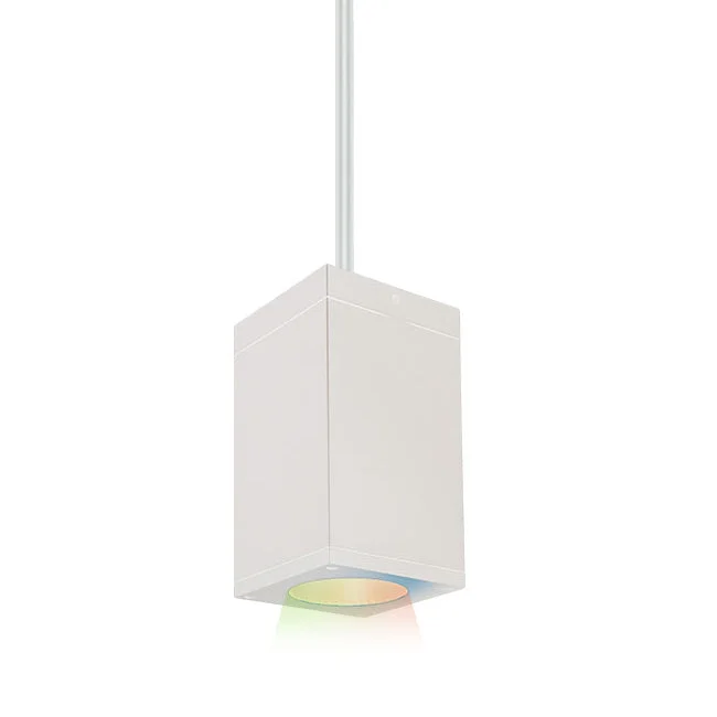 Art Deco Ceiling Lights with Geometric Patterns and Metallic FinishesArt Deco Ceiling Lights with Geometric Patterns and Metallic FinishesWAC Cube Arch DC-PD05-S-CC-WT Pendant Light - White