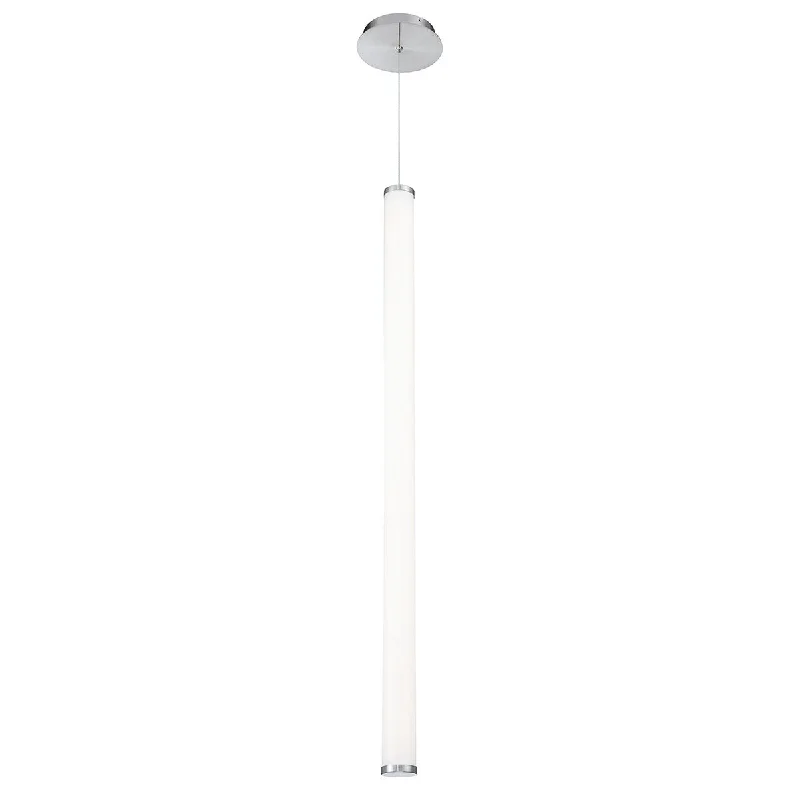 Scandinavian Style Ceiling Lights with Light Wood AccentsScandinavian Style Ceiling Lights with Light Wood AccentsWAC Flare PD-70945-BN Pendant Light - Brushed Nickel